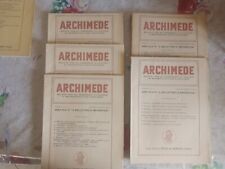 Archimede rivista per usato  Sant Angelo Romano