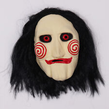 Máscara de palhaço Jigsaw Billy Mask The Scary Puppet para fantasia de Halloween cosplay comprar usado  Enviando para Brazil
