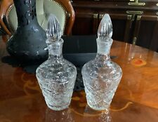 Vintage crystal decanters for sale  TELFORD
