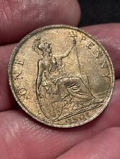 1901 penny uncirculated for sale  MALDON