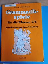 Grammatikspiele klassen 50 gebraucht kaufen  Deutschland