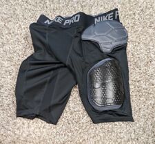 Shorts Nike Pro Combat Hyperstrong masculino grande acolchoado de futebol preto comprar usado  Enviando para Brazil