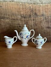 Miniature coalport teaset for sale  EVESHAM