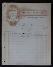 Invoice paris 1932 d'occasion  Expédié en Belgium