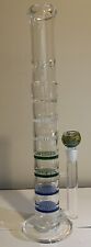16 Inch Water Pipe. 6 Showerhead Perch. Used. Tobacco Use Only. With Bowl. 18mm for sale  Shipping to South Africa