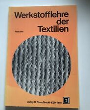 Werkstofflehre textilien gebraucht kaufen  Preetz