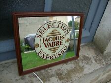   Jacques VABRE café sélection expresso , enseigne lumineuse miroir ., occasion d'occasion  Charleville-Mézières