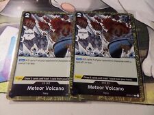 CONJUNTO DE JOGO x2 Meteor Volcano OP02-119 One Piece Paramount War Foil Raro comprar usado  Enviando para Brazil