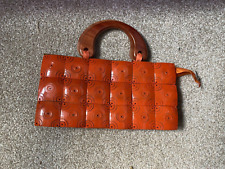 Gorgeous wooden handbag for sale  DONCASTER