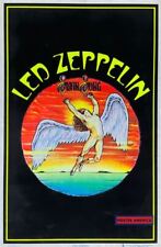 Led Zeppelin Swan Song Vintage Black Light Poster 23 x 35 segunda mano  Embacar hacia Argentina