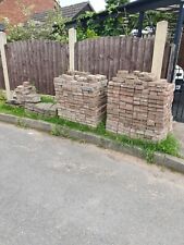 Block paving bricks for sale  CHESTERFIELD
