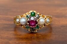 antique emerald ring for sale  TEWKESBURY