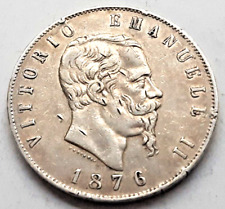 5 lire 1861 usato  Ladispoli