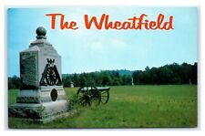 Cartão postal Wheatfield Battery D 1st NY monumento de artilharia leve Gettysburg PA M45 comprar usado  Enviando para Brazil