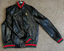 gucci leather jacket for sale  READING