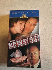 No Way Out (VHS, 1999, Movie Time) Kevin Costner, Gene Hackman, usado comprar usado  Enviando para Brazil