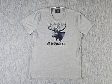 Camiseta Abercrombie & Fitch Moose Para Hombre Talla M Ajuste Muscular Manga Corta Logo Grande segunda mano  Embacar hacia Mexico