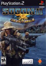 Socom II Us Navy Seals PS2 Playstation 2 jogo completo comprar usado  Enviando para Brazil