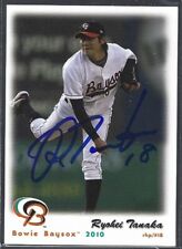 Ryohei Tanaka IP autograph signed 2010 Grandstand Bowie Baysox card for sale  Shipping to South Africa