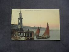 Old postcard lighthouse for sale  NOTTINGHAM
