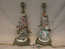 Lot lampes laiton d'occasion  France
