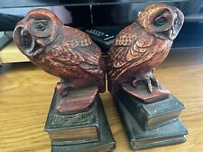 Owl bookends pair for sale  ESHER