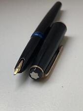 Used, Mont Blanc Piston Filler 32 585 Gold Spring Black 60s Fountain Pen 022 for sale  Shipping to South Africa