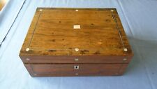 Antique inlaid mahogany for sale  KEIGHLEY