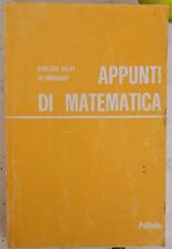 Ingegneria appunti matematica usato  Italia