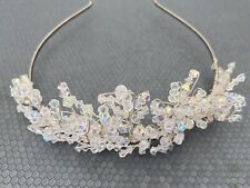 Wedding tiara crystal for sale  UK