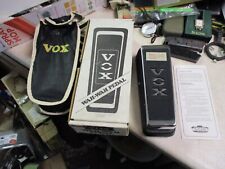 Pedal de guitarra vintage Vox V847 Wah-Wah com estojo caixa original e inserções comprar usado  Enviando para Brazil