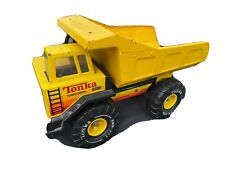 Vintage Mighty Tonka XMB-975 Metal Dump Truck Yellow Turbo Diesel 1980s Toy for sale  ALRESFORD