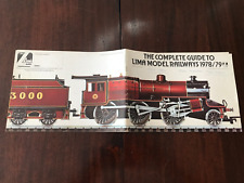 Lima railway catalogues for sale  HALSTEAD