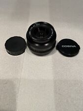 Cosina camera lens for sale  WOLVERHAMPTON