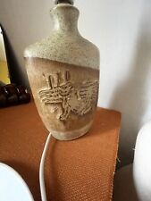 Studio pottery lamp for sale  EXETER