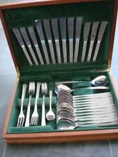 Used, 43x Viners Bark by Gerald Benny Studio Cutlery Set Canteen in Wooden Box for sale  Shipping to South Africa