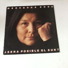 MERCEDES SOSA SERA POSIBLE EL SUR LP ARGENTINA PROMO FOLK WORLD MUSIC comprar usado  Enviando para Brazil