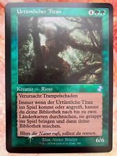 MTG Magic 1x Primeval Titan **German Foil** Time Spiral Remastered (3 Available) for sale  Shipping to South Africa