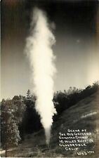 Laws RPPC Postcard 1043 Big Geysers Sonoma County 18 miles East of LCoverdale CA for sale  Shipping to South Africa