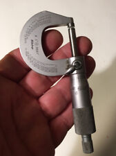 Vintage Machinist Mitutoyo 0001"  0-1" Micrometer  Tool for sale  Shipping to South Africa