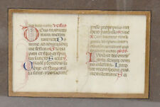 Incunable pages manuscrites d'occasion  Salies-de-Béarn