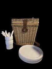 Wicker picnic basket for sale  Bushkill