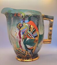 Carlton Ware *River Fish / Shabunkin* Upwards Facing  Rare Pitcher Mosaic  for sale  Shipping to South Africa