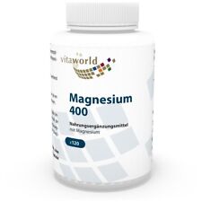 Magnesio 400mg 120 Capsule Vita World Produzione in farmacia in Germania comprar usado  Enviando para Brazil