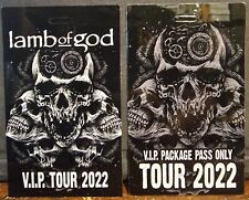 1 CRACHÁ/LAMINADO VIP LAMB OF GOD NÃO USADO. COLECIONÁVEL, usado comprar usado  Enviando para Brazil