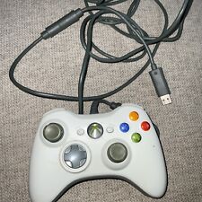 Controle com fio Microsoft Xbox 360 branco com cabo separador testado original do fabricante comprar usado  Enviando para Brazil