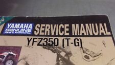 Manual de serviço Yamaha YFZ 350 T-G 4 rodas G2-8 comprar usado  Enviando para Brazil
