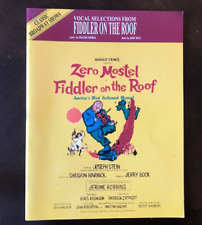 FIDDLER ON THE ROOF Vocal Selections Sheet Music Book Excellent for sale  Shipping to South Africa