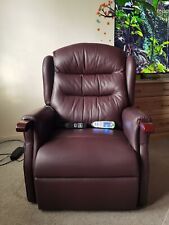 Leather electric recliner for sale  WESTON-SUPER-MARE