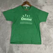 Camiseta vintage años 80 Orudis analgésica de punta única - para hombre talla XL - verde segunda mano  Embacar hacia Argentina